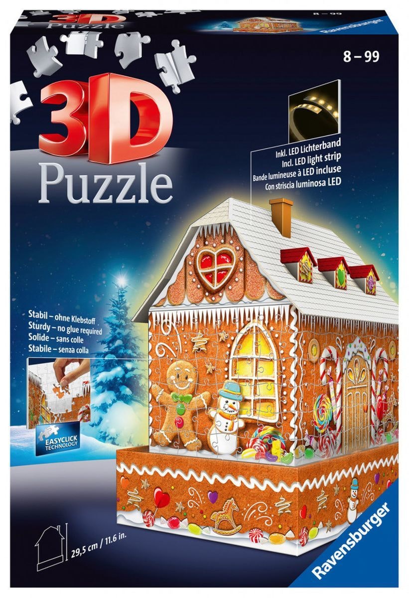 Ravensburger Gingerbread House - Night Edition
