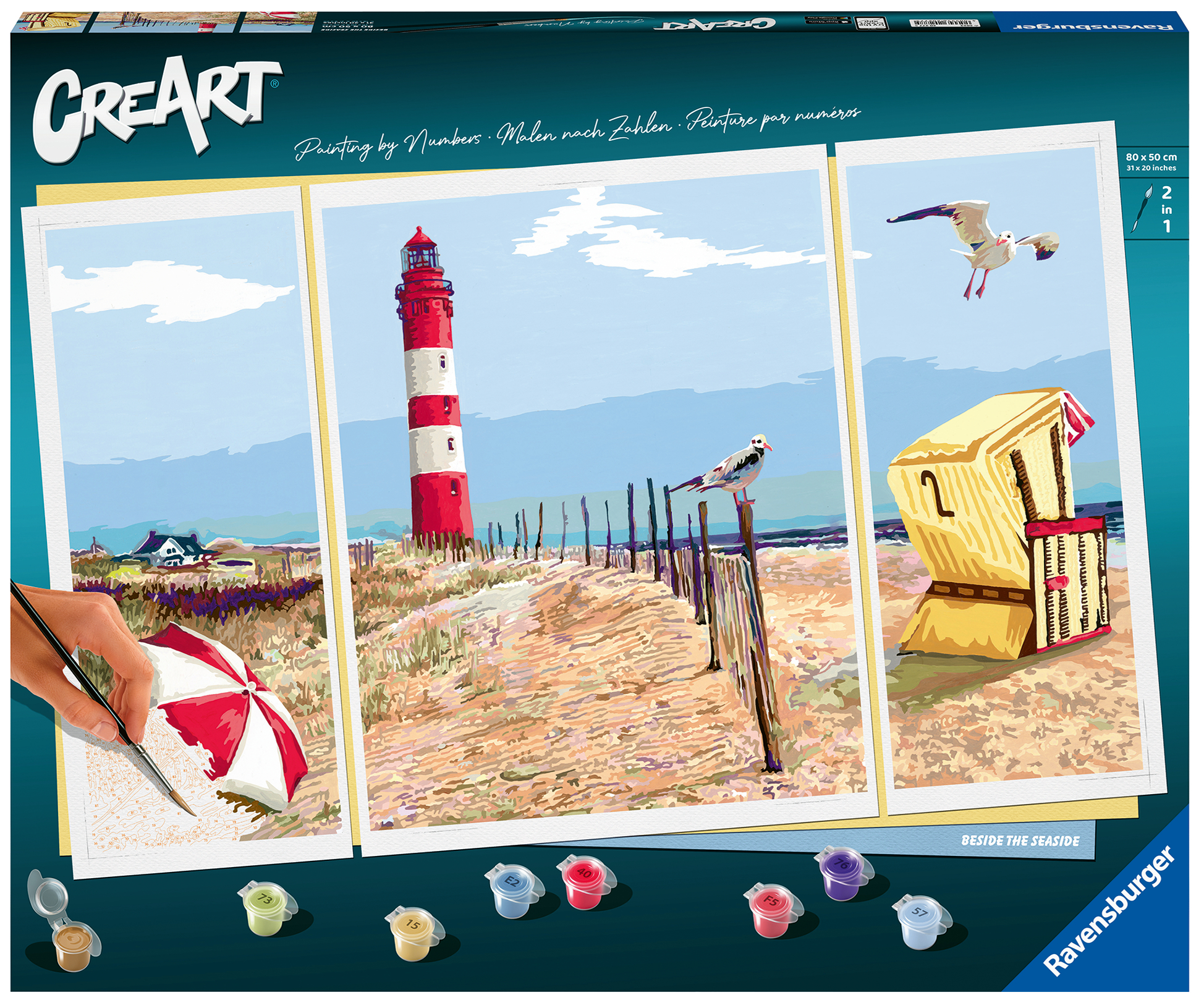Ravensburger creart Beside the Seaside