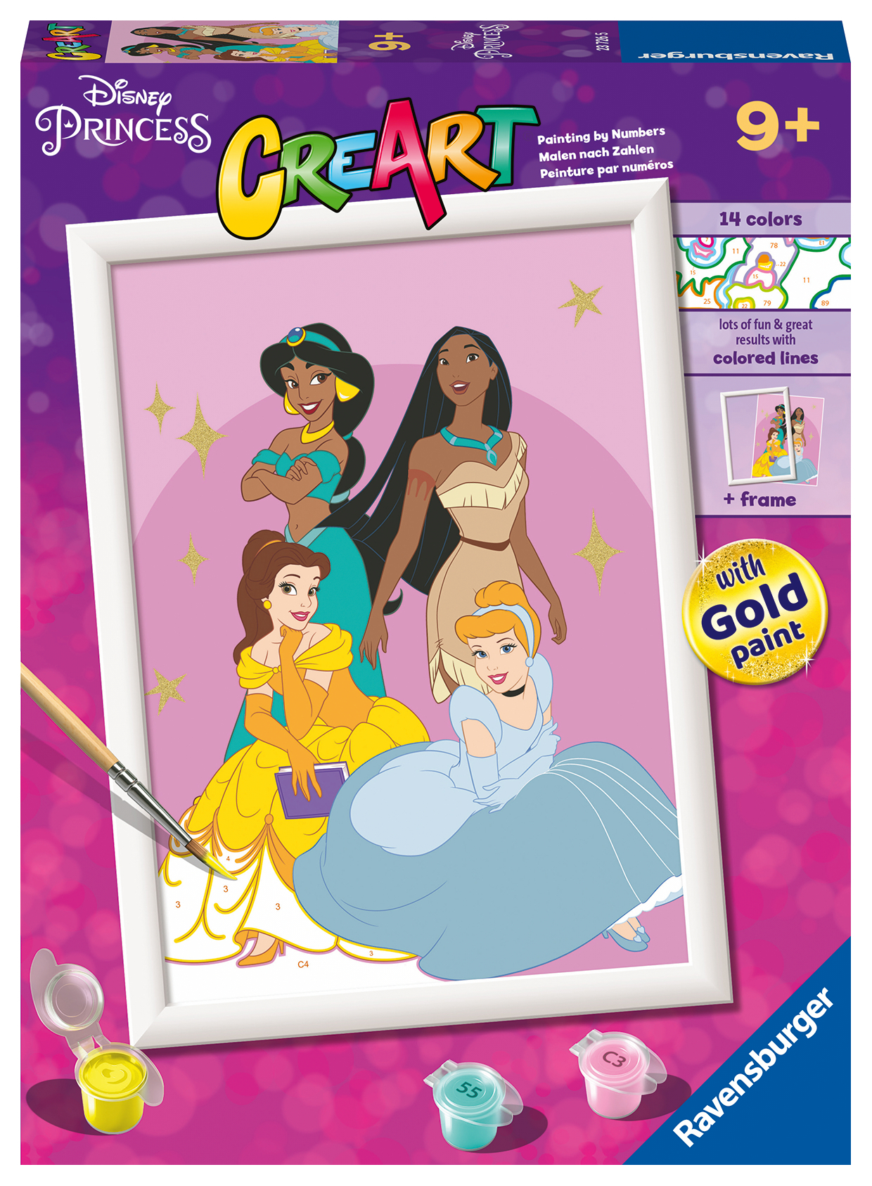Ravensburger creart Disney prinsessen