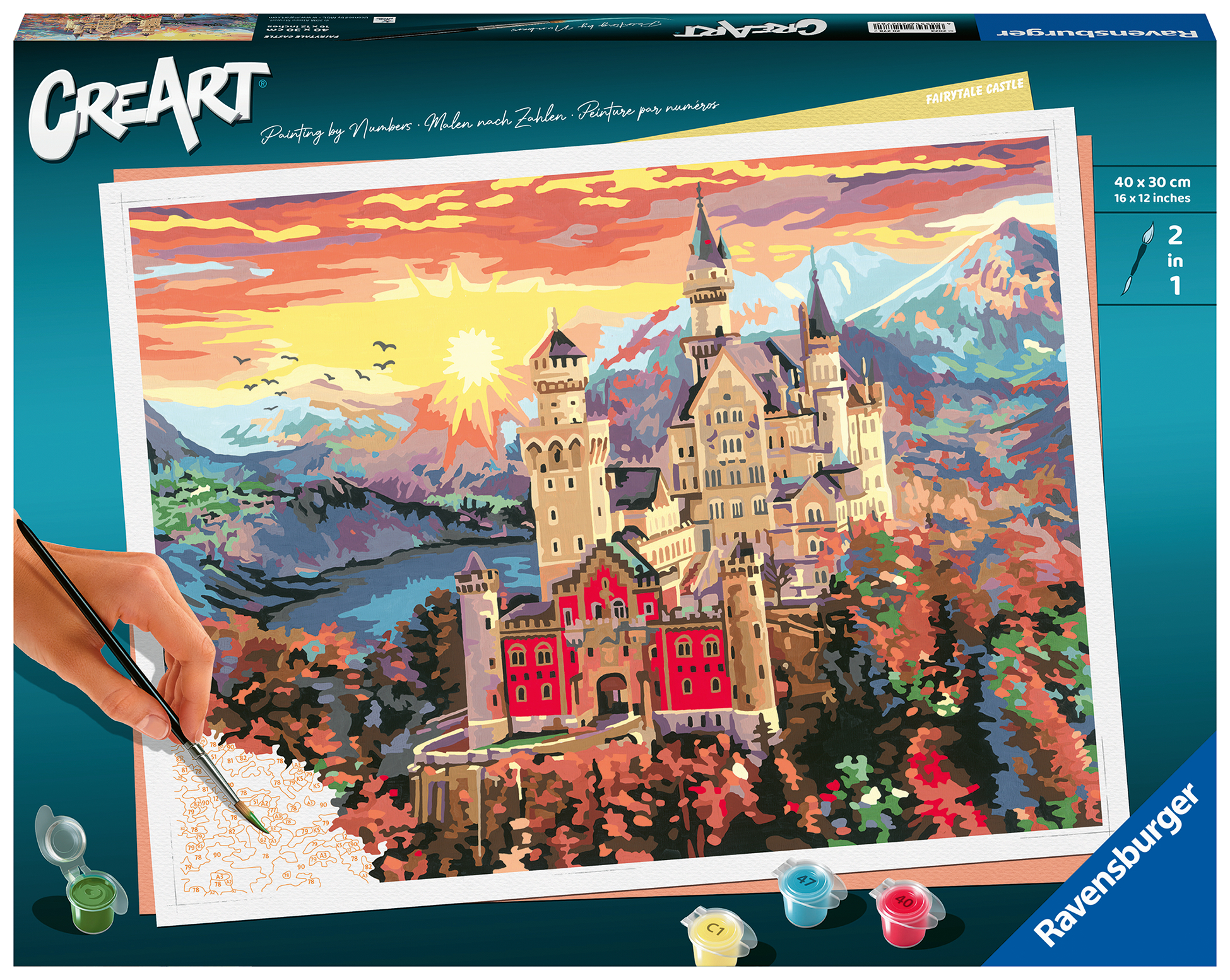 Ravensburger creart Fairytale Castle