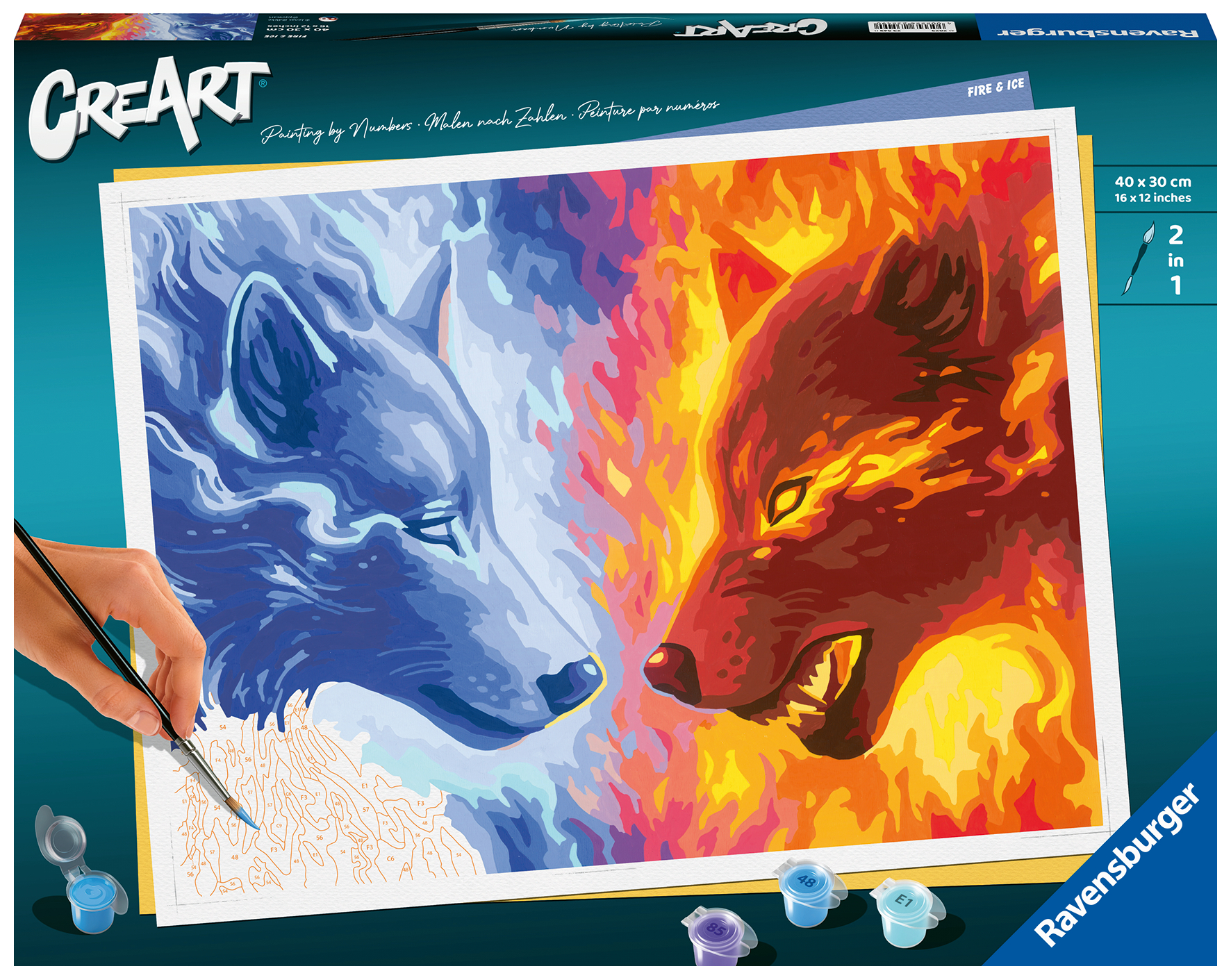 Ravensburger creart Fire & Ice