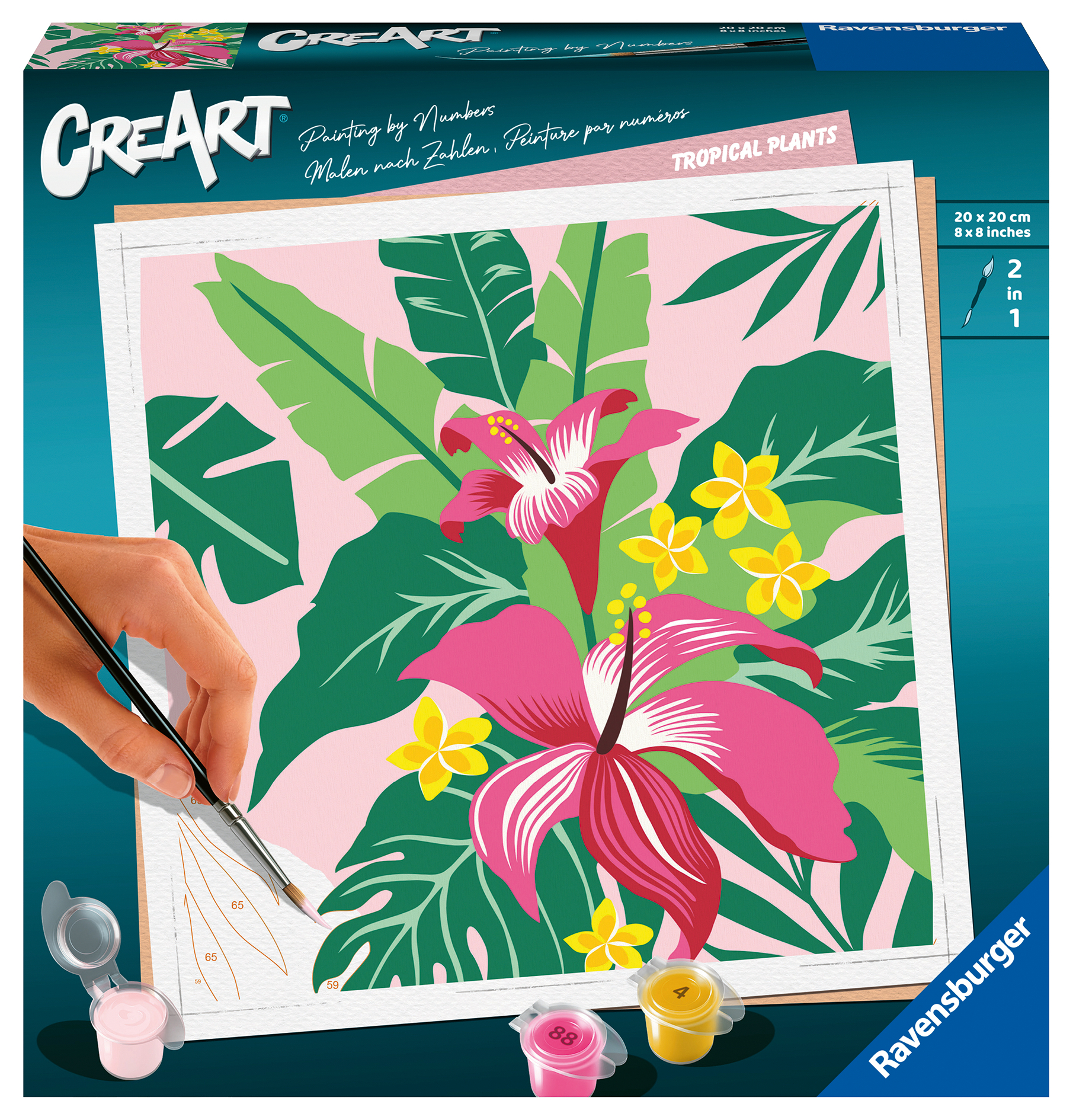 Ravensburger creart Tropische planten
