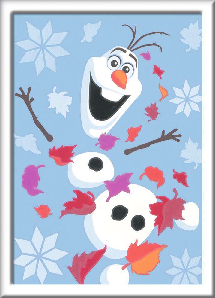Ravensburger creart serie E cheerful Olaf