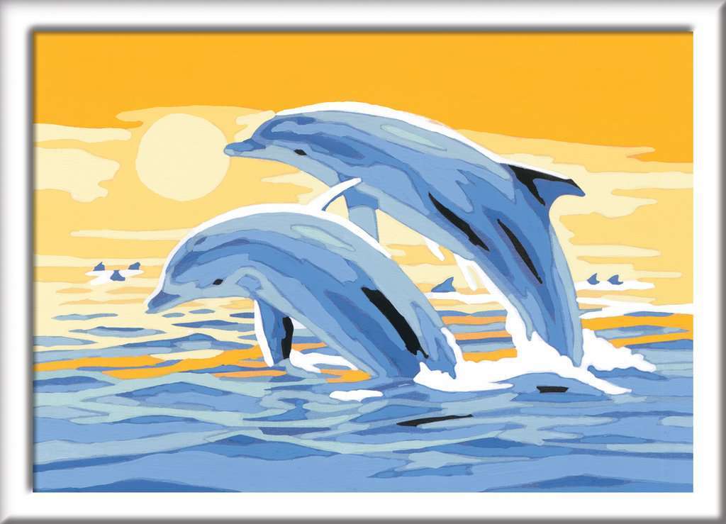 Ravensburger creart serie E delightful dolphins