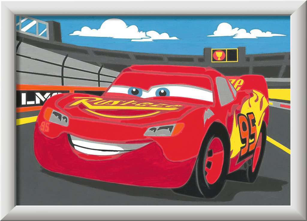 Ravensburger creart serie E lightning McQueen