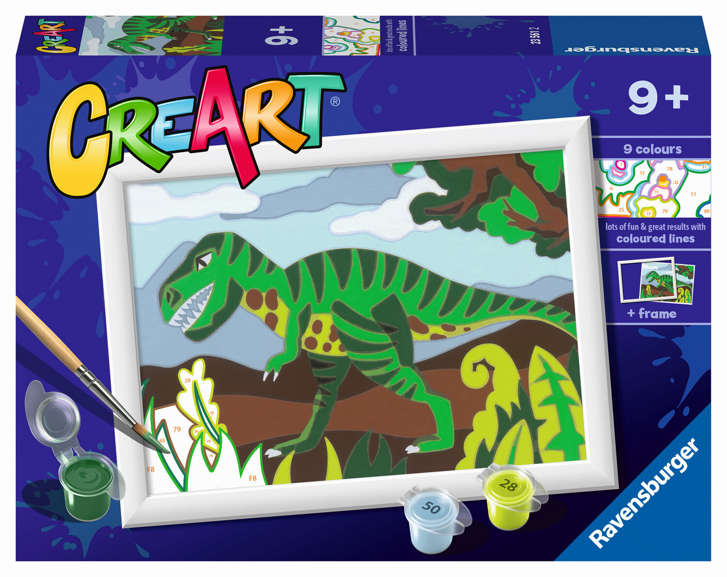 Ravensburger creart serie E roaming dinosaur