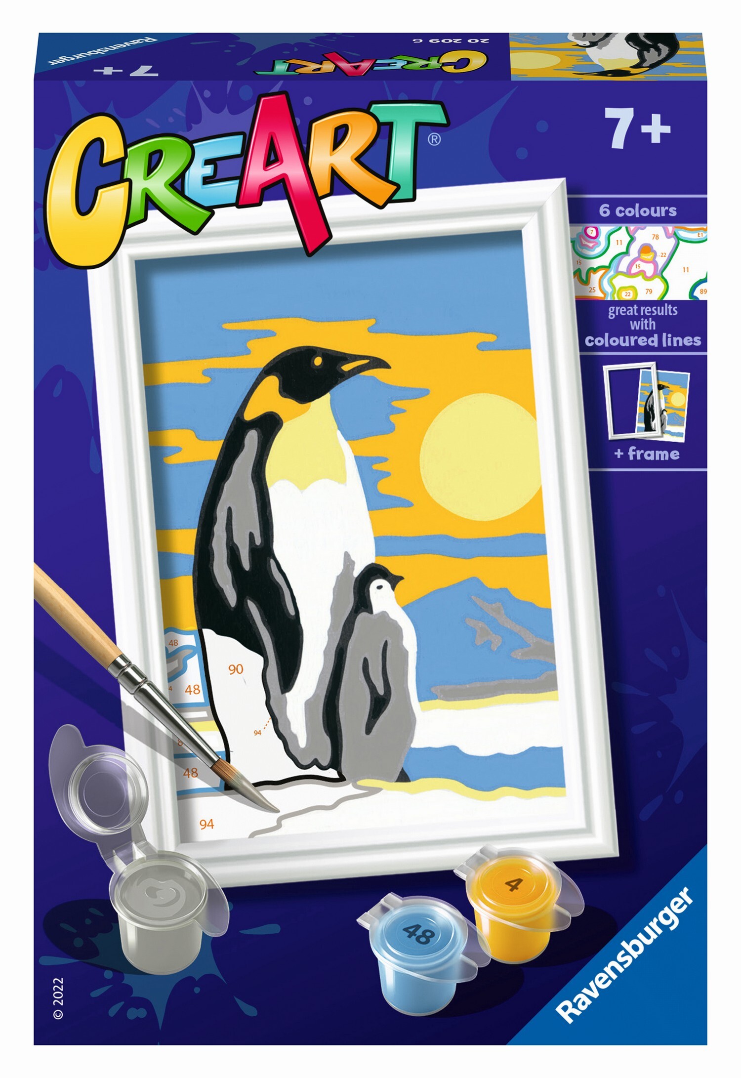Ravensburger creart serie F penguin family