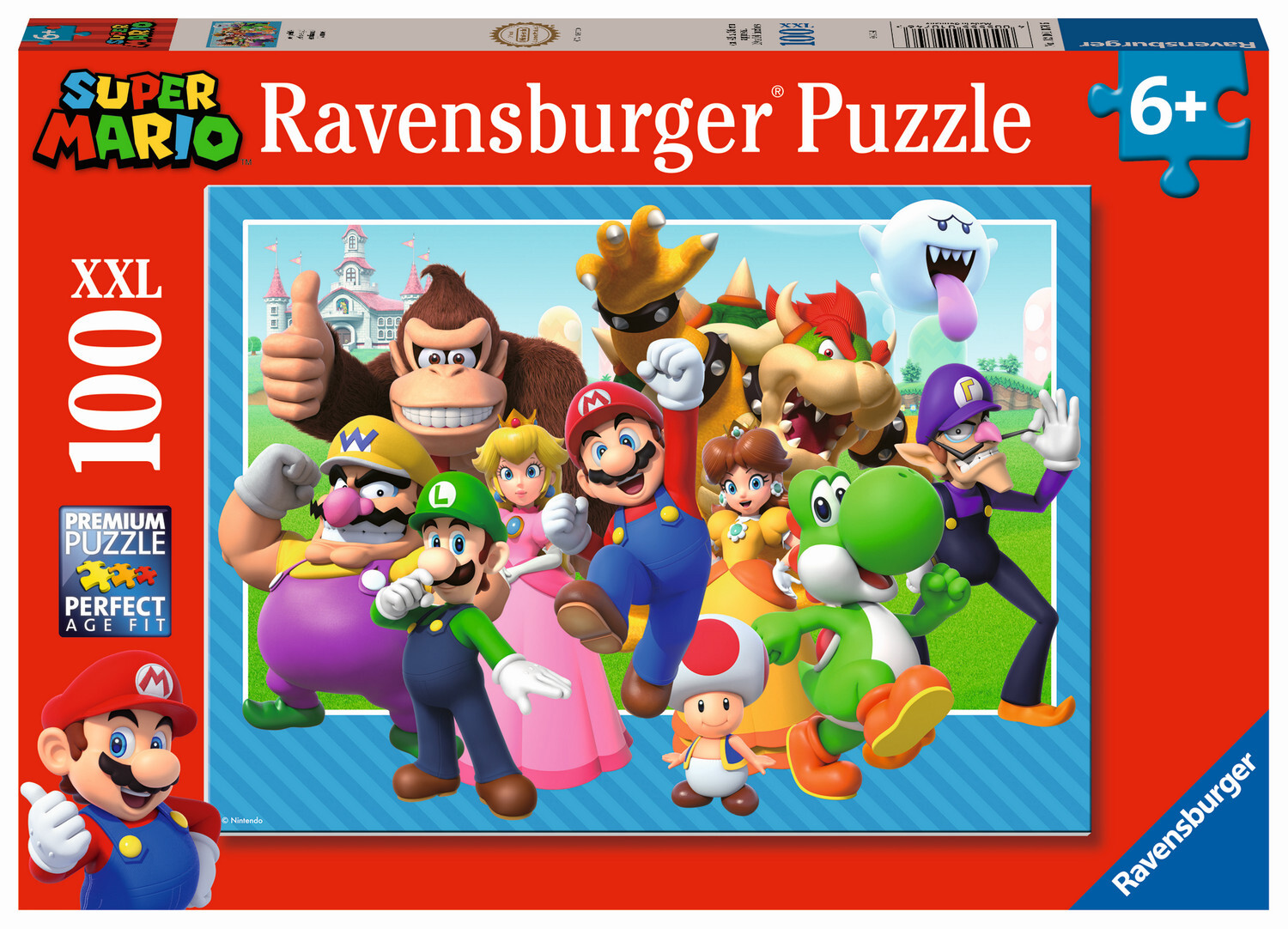 Ravensburger puzzel 100 stukjes super mario