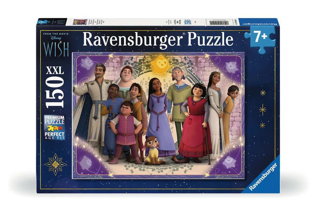 Ravensburger puzzel 150 stukjes disney wish wensen komen uit