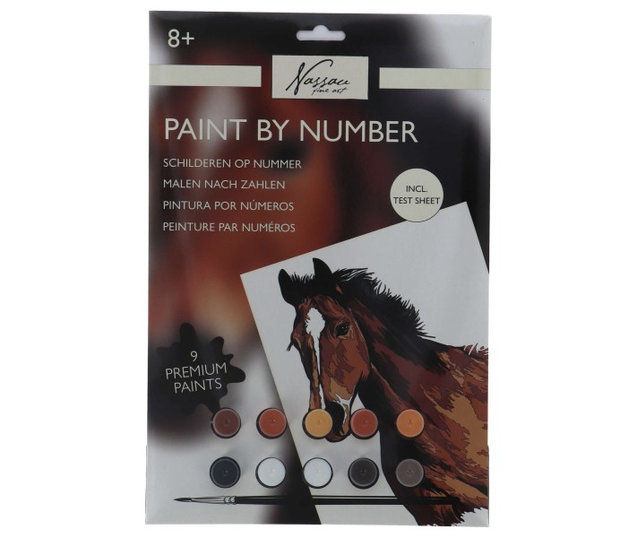 Schilderen Op Nummer Paard