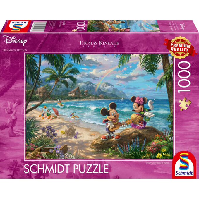 Schmidt puzzel Disney dreams minnie en mickey hawai 1000 stukjes