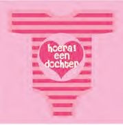 Servetten 33*33 cm Girl