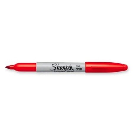 Sharpie Rood Permanent Marker Fine Point