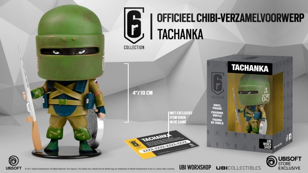 Six Collection Chibi Vinyl Figure - Tachanka