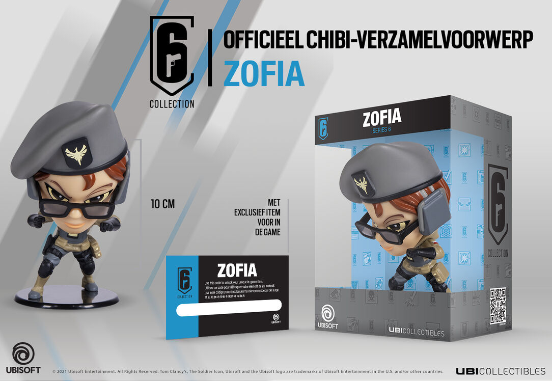 Six Collection Chibi Vinyl Figure - Zofia