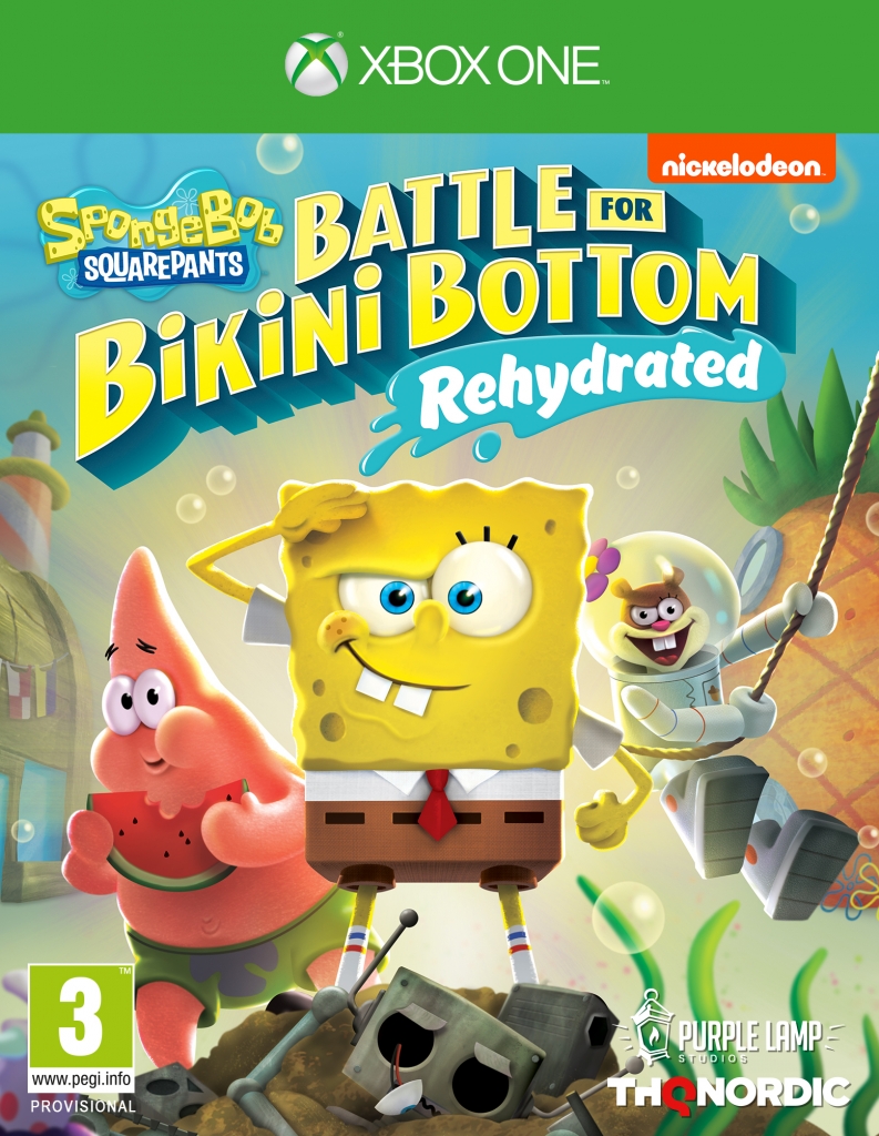 Spongebob Squarepants Battle for Bikini Bottom (Rehydrated)