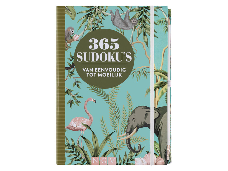 Sudoku boek met potlood (365 Sudoku's van makkelijk tot moeilijk)