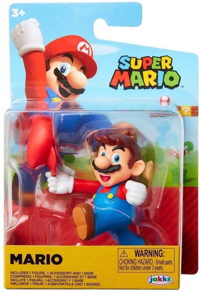Super Mario Action Figure - Mario Holding Cappy