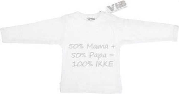 T-Shirt 50%Mama + 50%Papa = 100%
