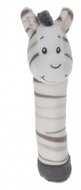 Tender Toys rammelaar zebra 16 cm wit