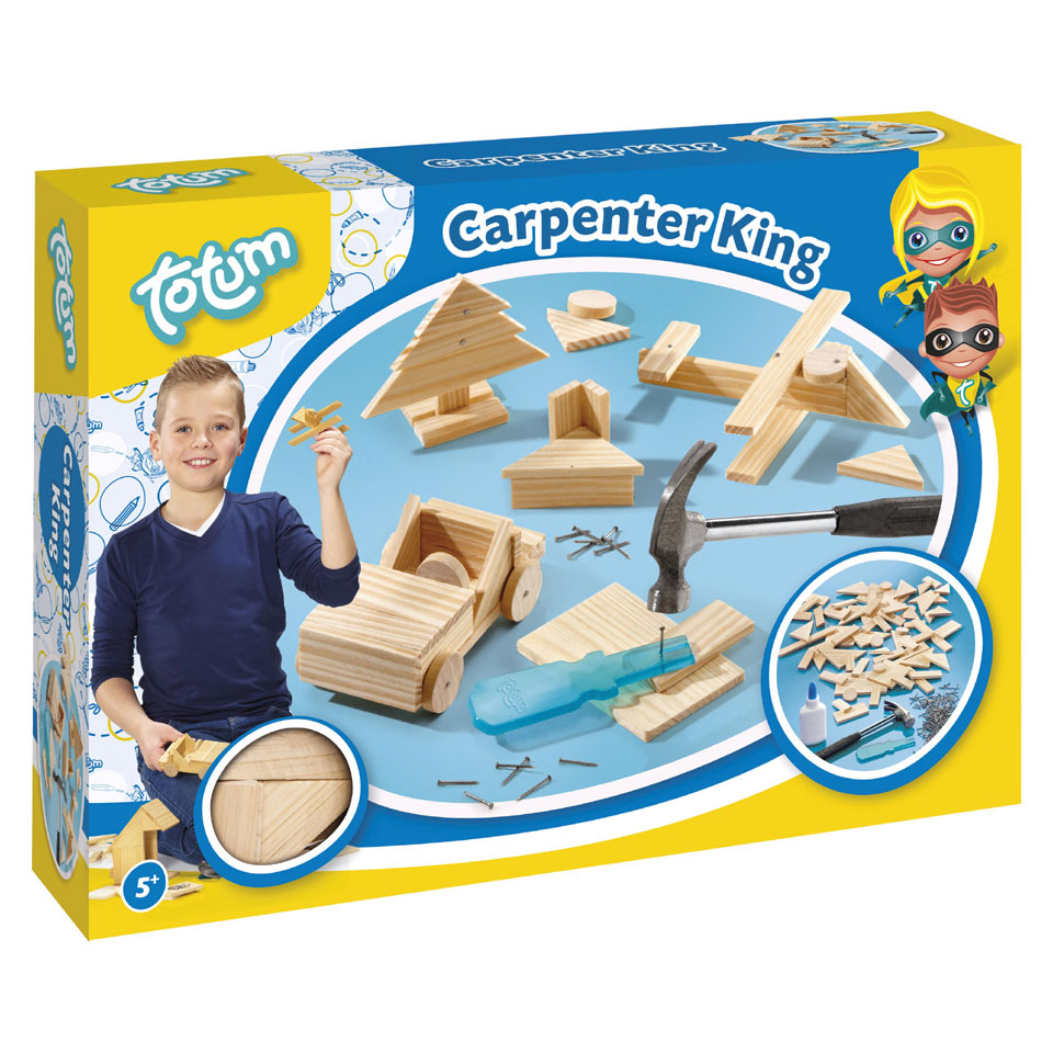 Totum Carpenter King houten timmerset