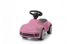 Volkswagen loopauto Beetle 70 x 30 x 38 cm roze