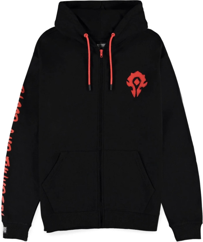 World of Warcraft - Blood & Thunder - Men\s Zipper Hoodie