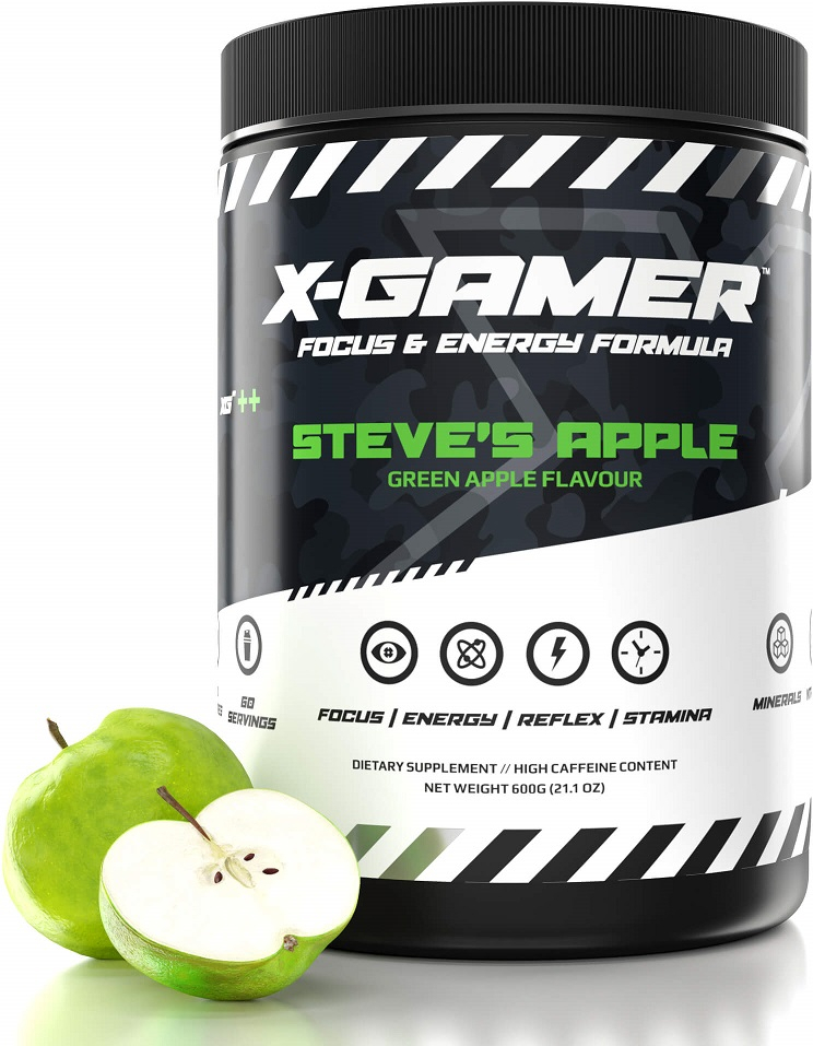 X-Gamer Focus & Energy Formula - Steve\s Apple Tub
