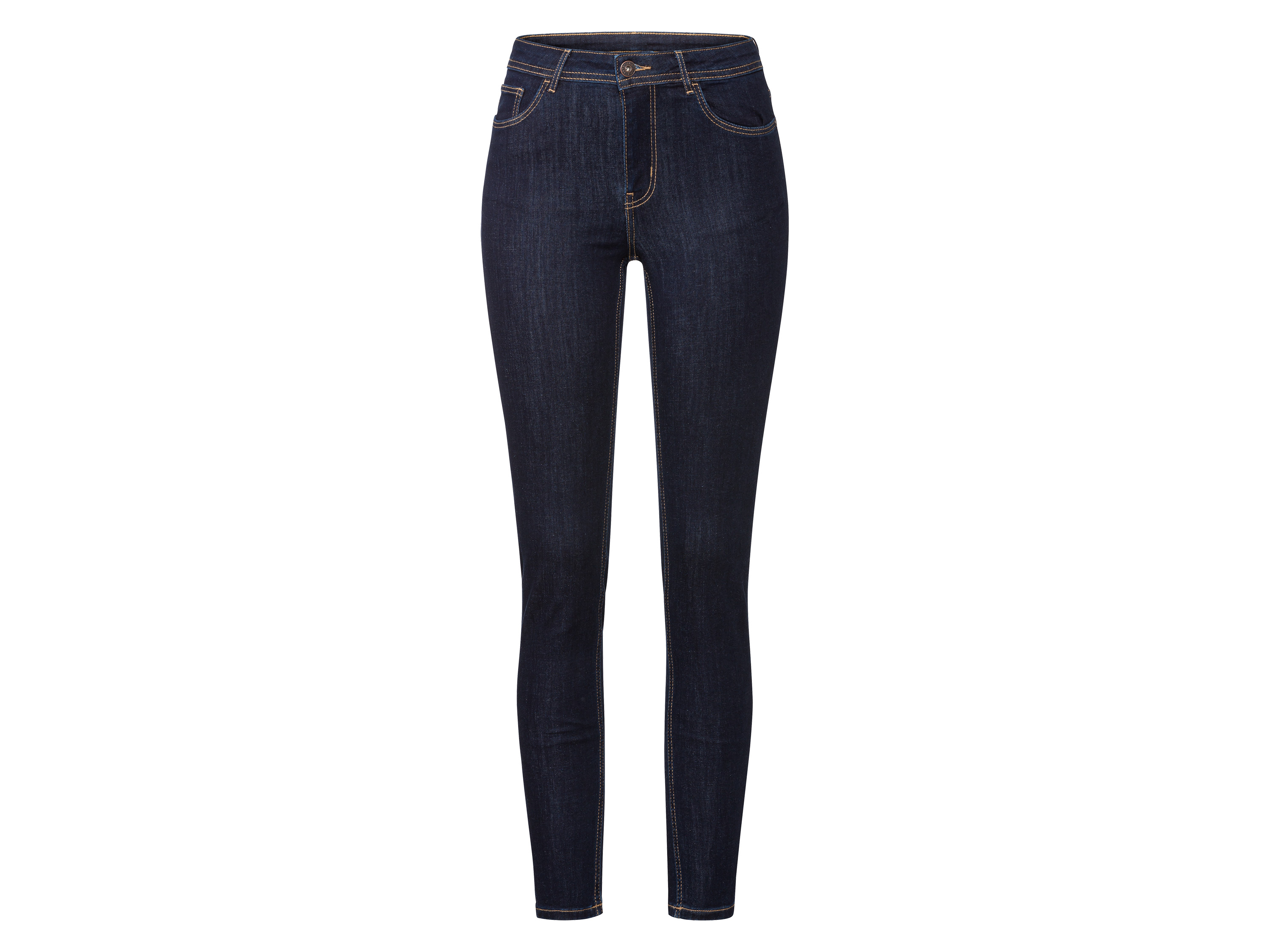 esmara Dames jeans Super Skinny Fit (38, lang, Donkerblauw)