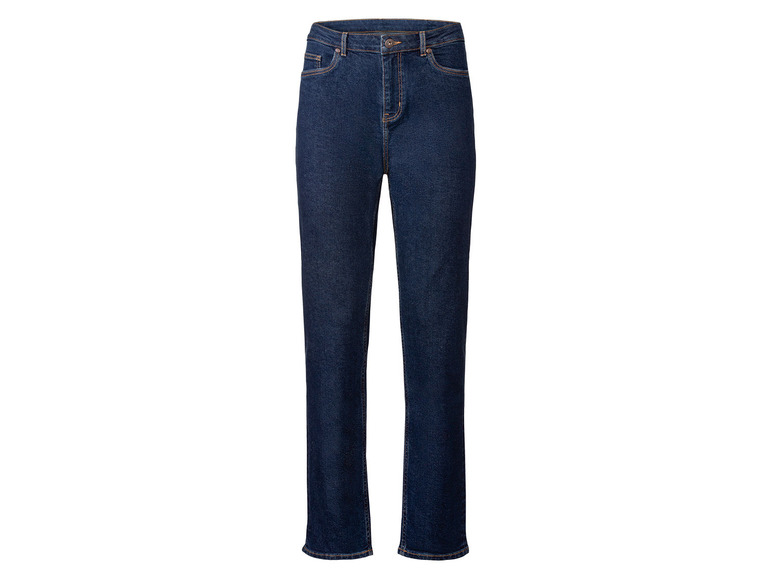 esmara Dames jeans straight-fit (36, Donkerblauw)