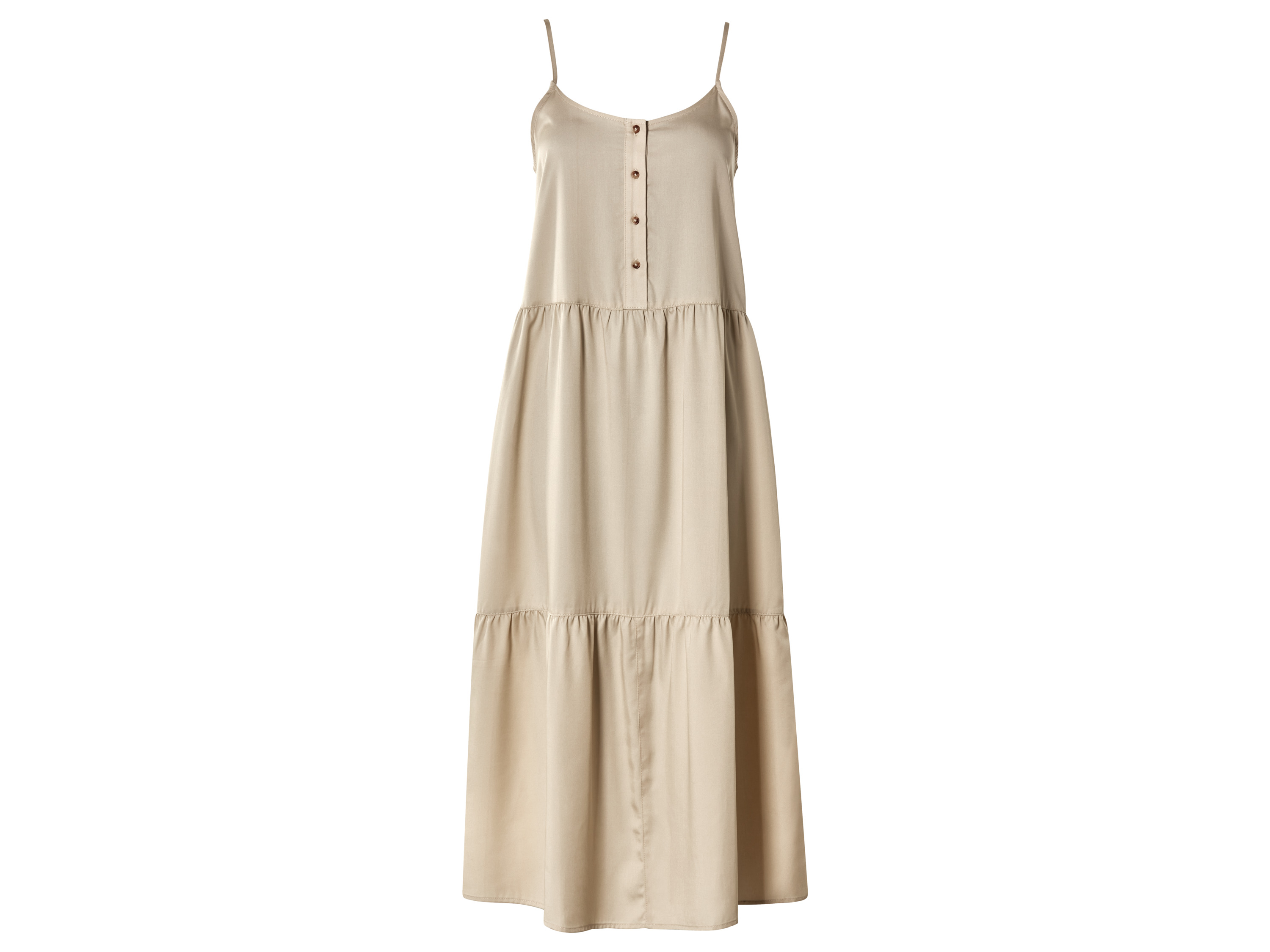 esmara Dames midijurk (34, Beige)
