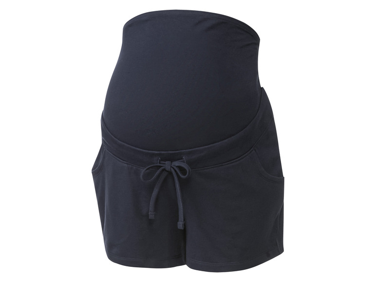 esmara Dames zwangerschapsshort (XS (32/34), Marineblauw)