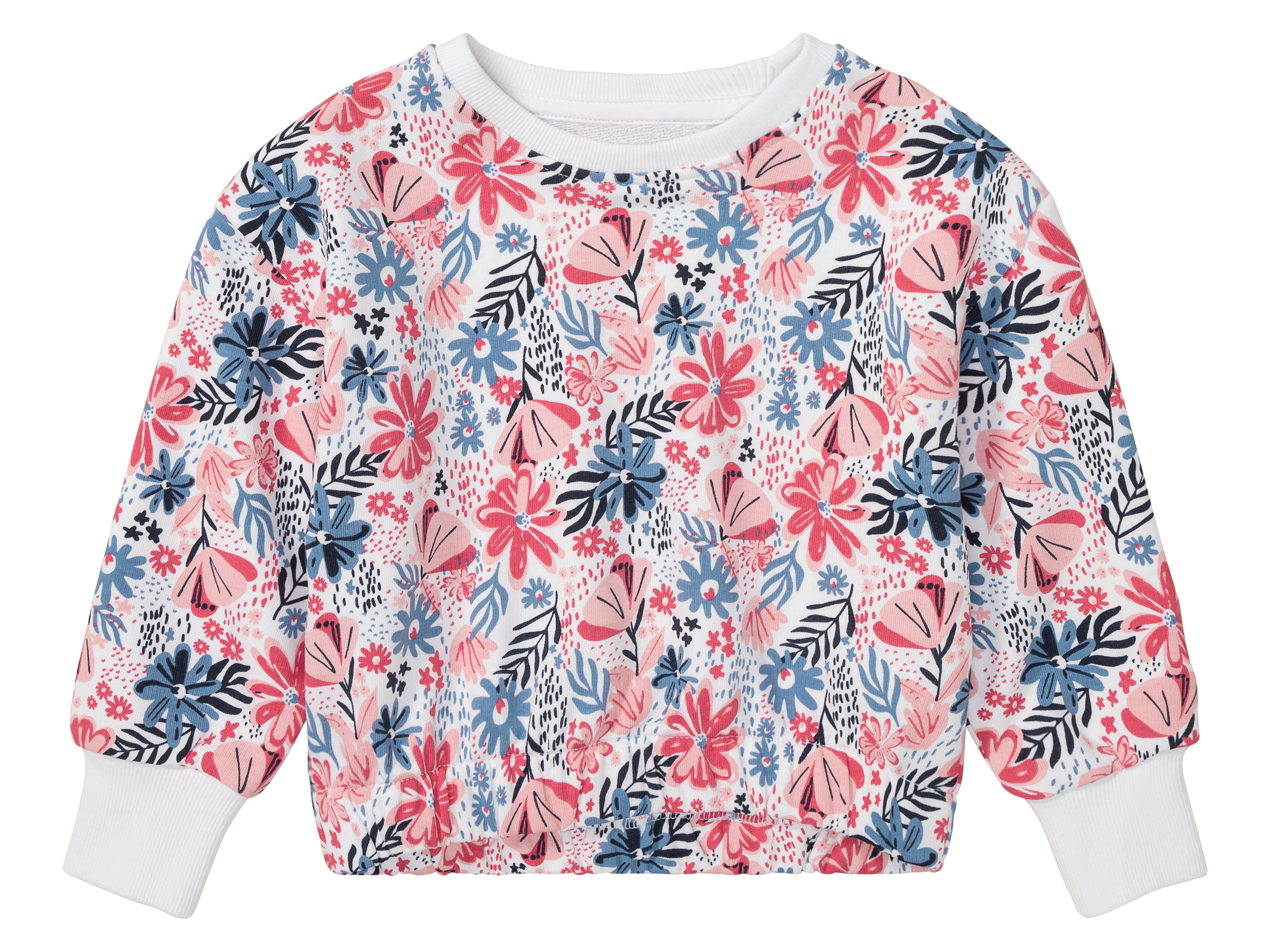 lupilu Meisjes sweater (122/128, Wit)