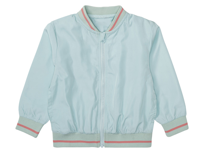 lupilu Peuters meisjes pilotenjack met boordjes (104, Lichtblauw)