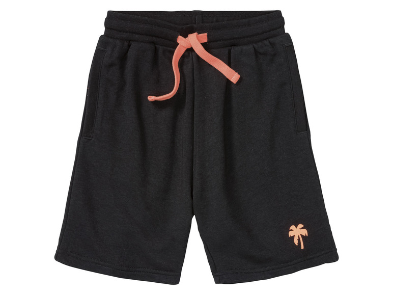 pepperts! Kinderen jongens bermuda met katoen (146/152, Zwart)