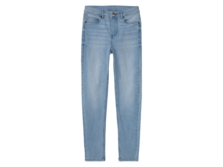 pepperts! Meisjes jeans (134, Lichtblauw)