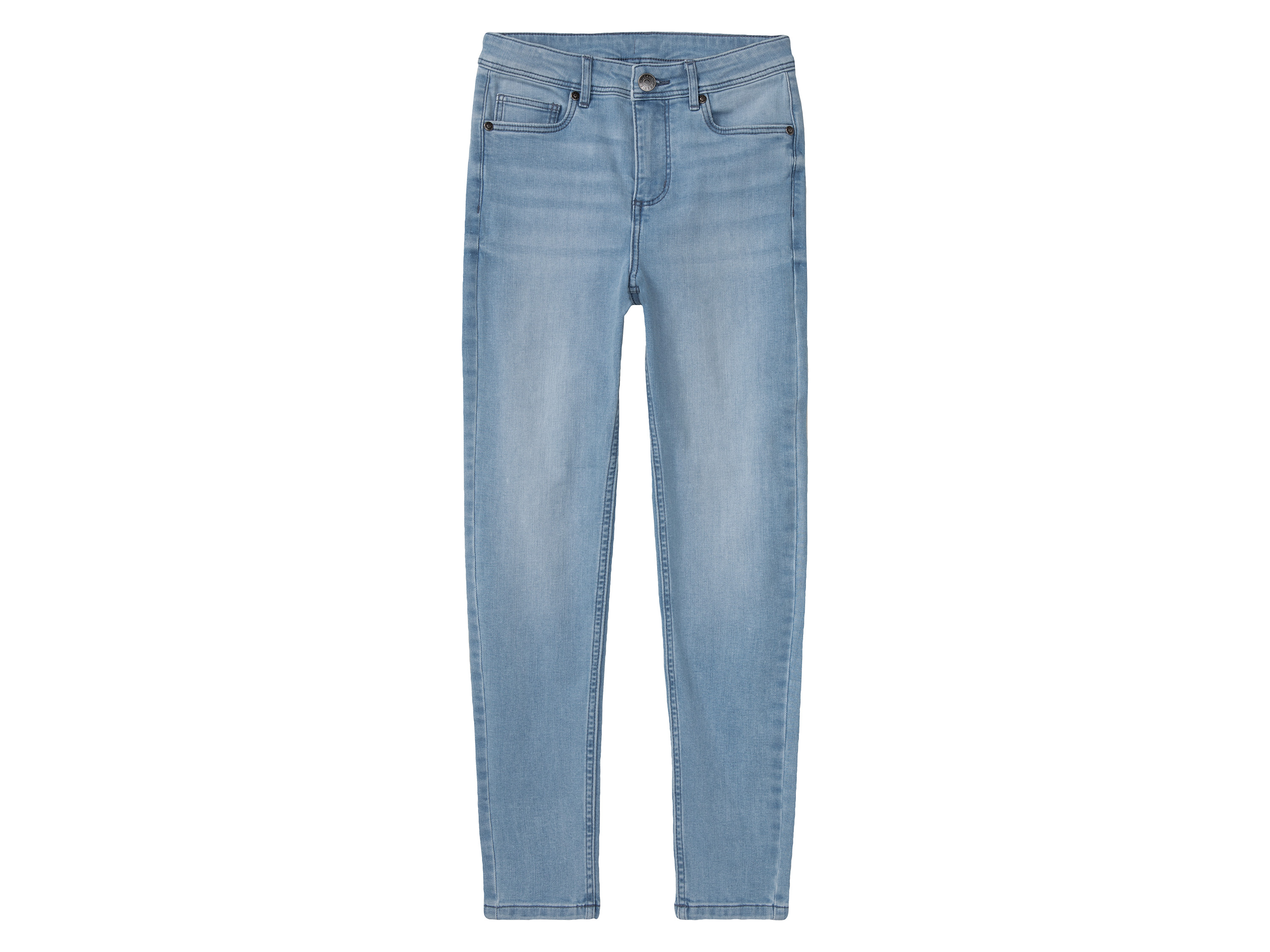 pepperts! Meisjes jeans (140, Lichtblauw)