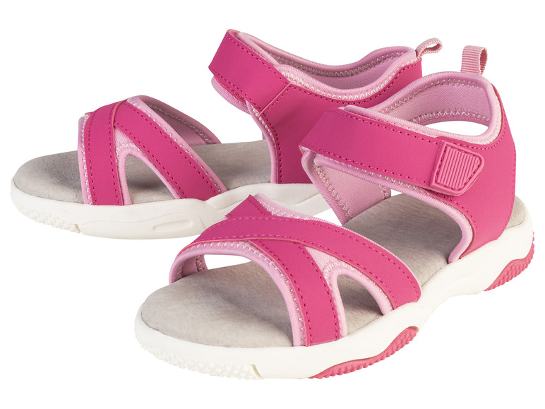 pepperts! Meisjes sandalen (33, Donkerroze)