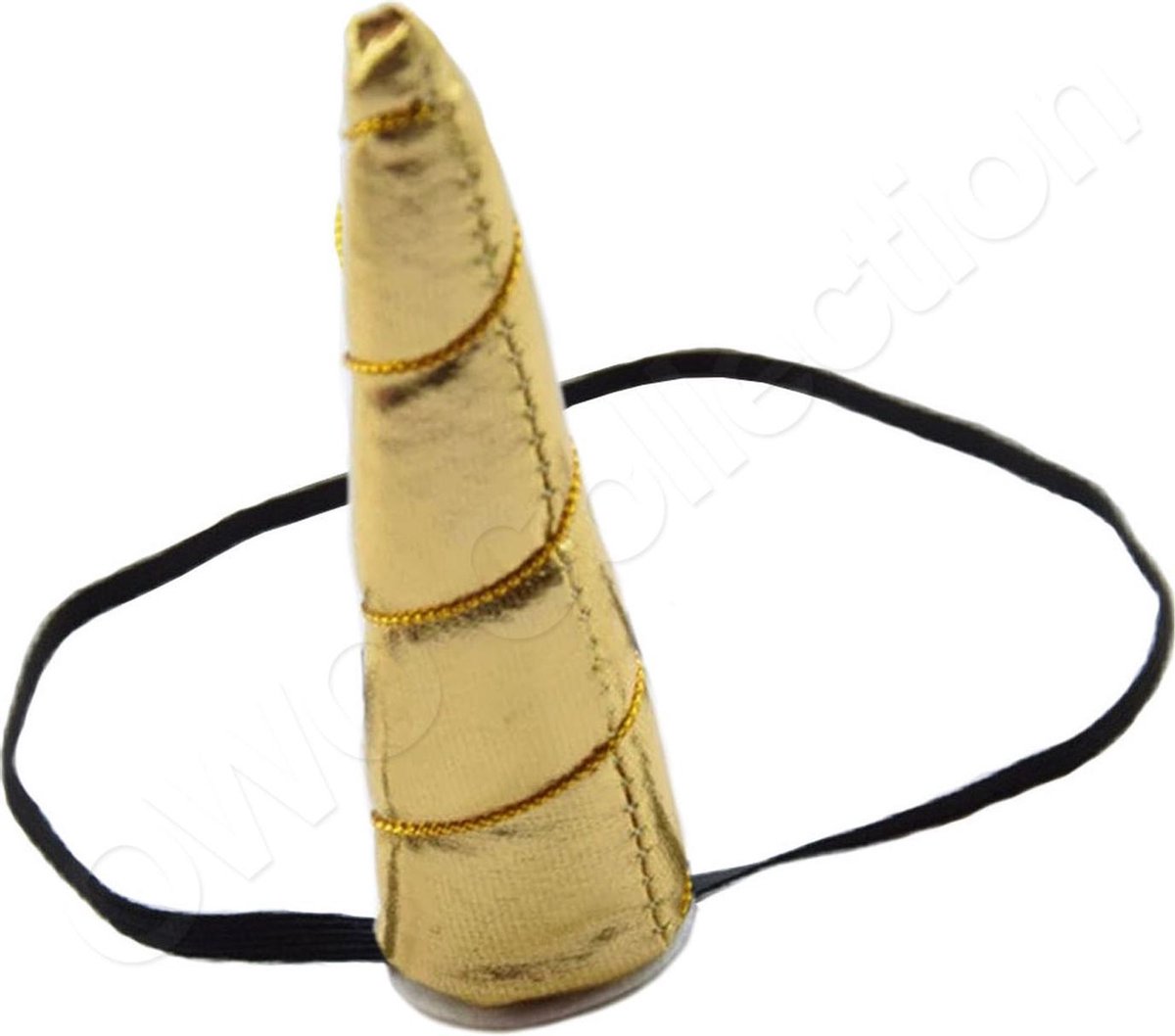 OWO - Unicorn eenhoorn hoorn haardband diadeem GOUD