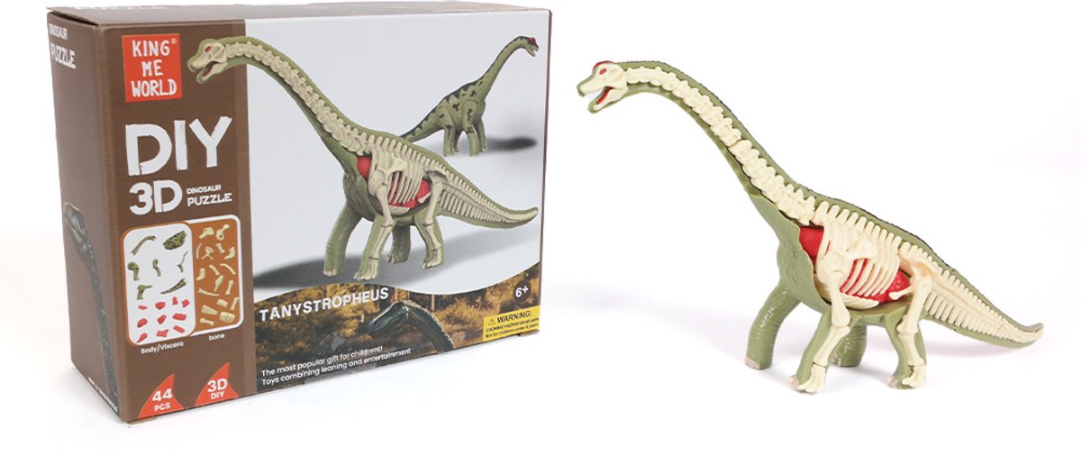 PIA Soft Toys - Dino 3D Anatomie - Brachiosaurus