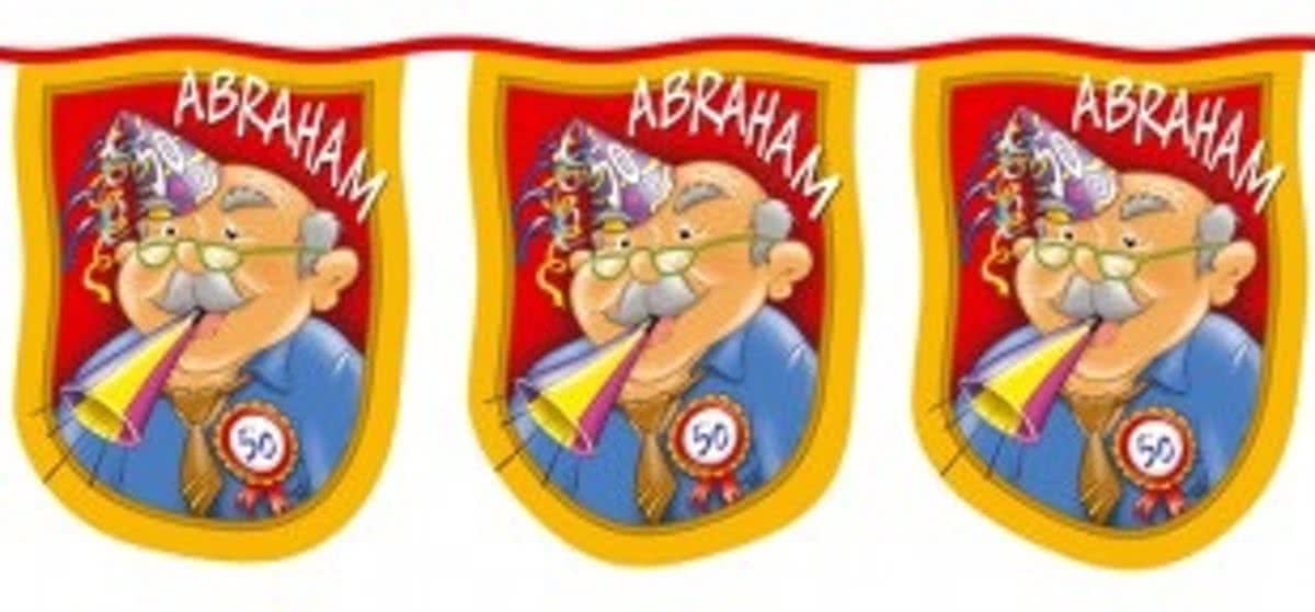vlaggenlijn - Abraham - 50 jaar - 10m
