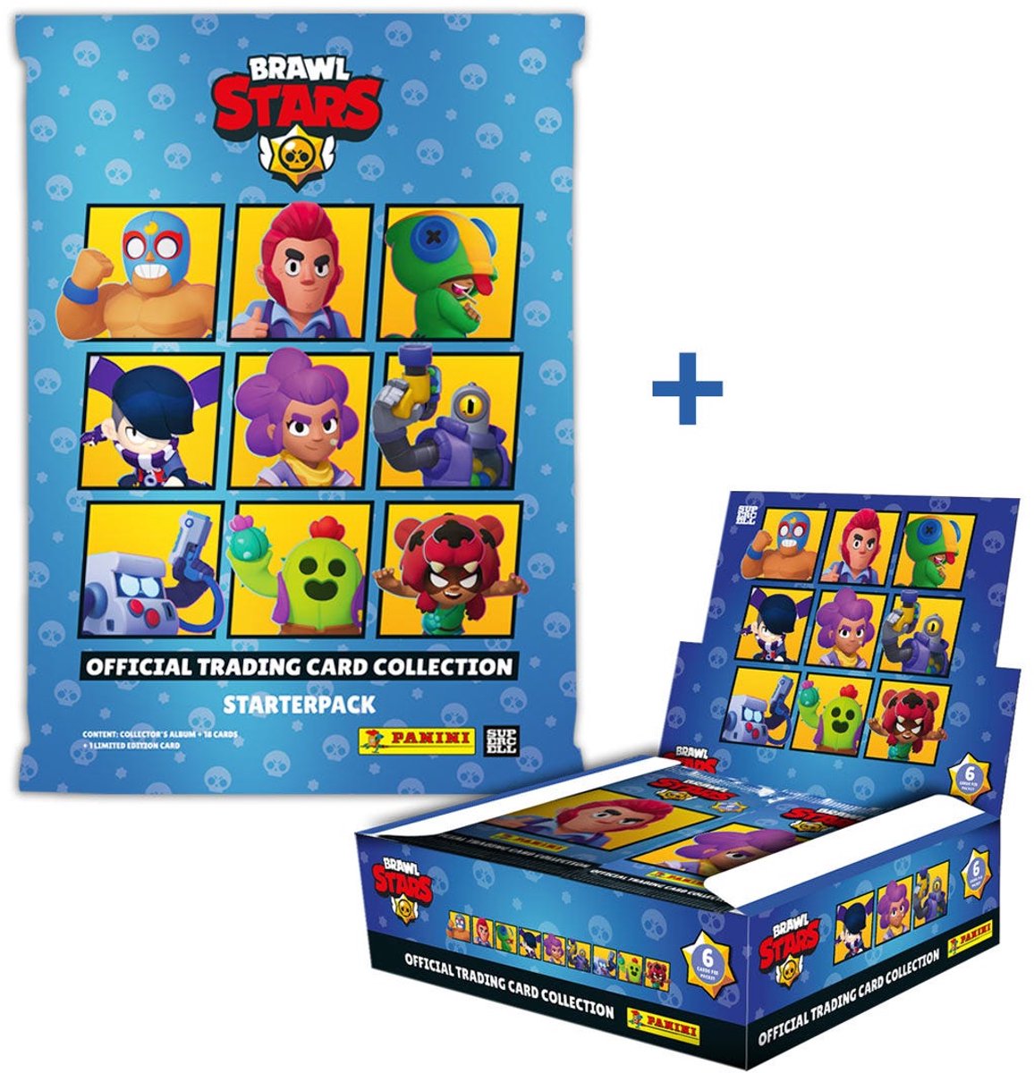Brawl Stars TC - Promo Pack in het Engels Panini