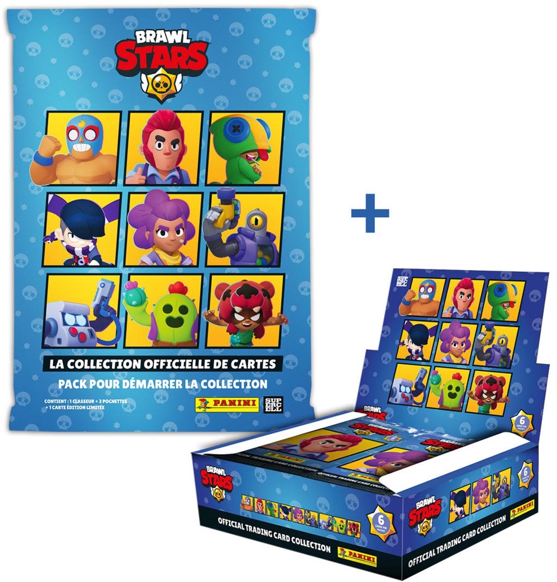 Brawl Stars TC - Promo Pack in het Frans Panini