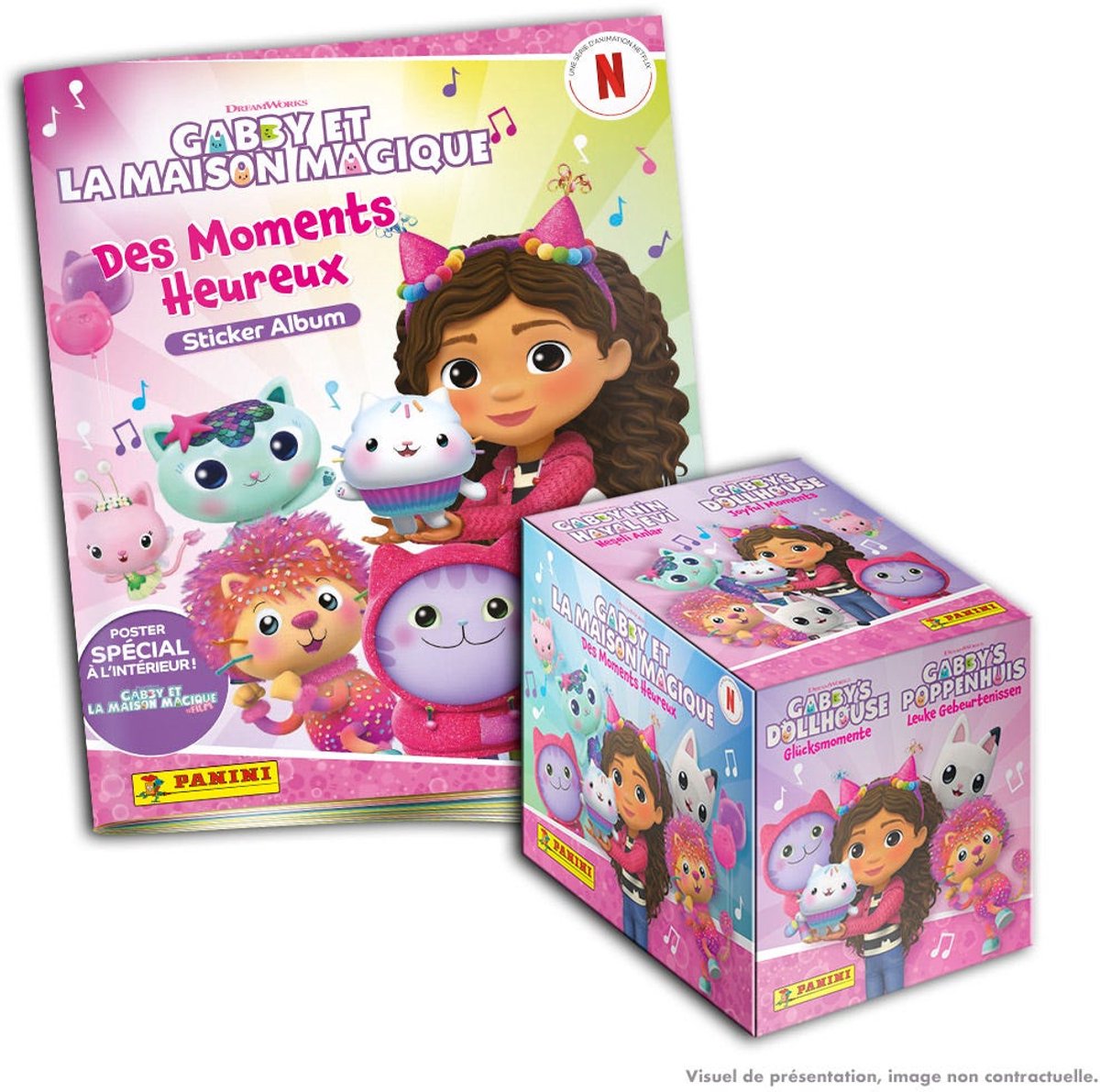 Gabby et la Maison Magique - Des Moments Heureux - Promo Pack in het FRANS Panini