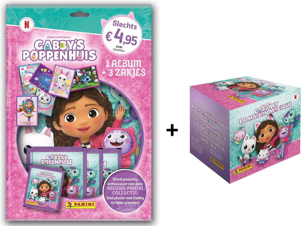 Gabbys Poppenhuis Sticker Collection - Promo Pack Panini