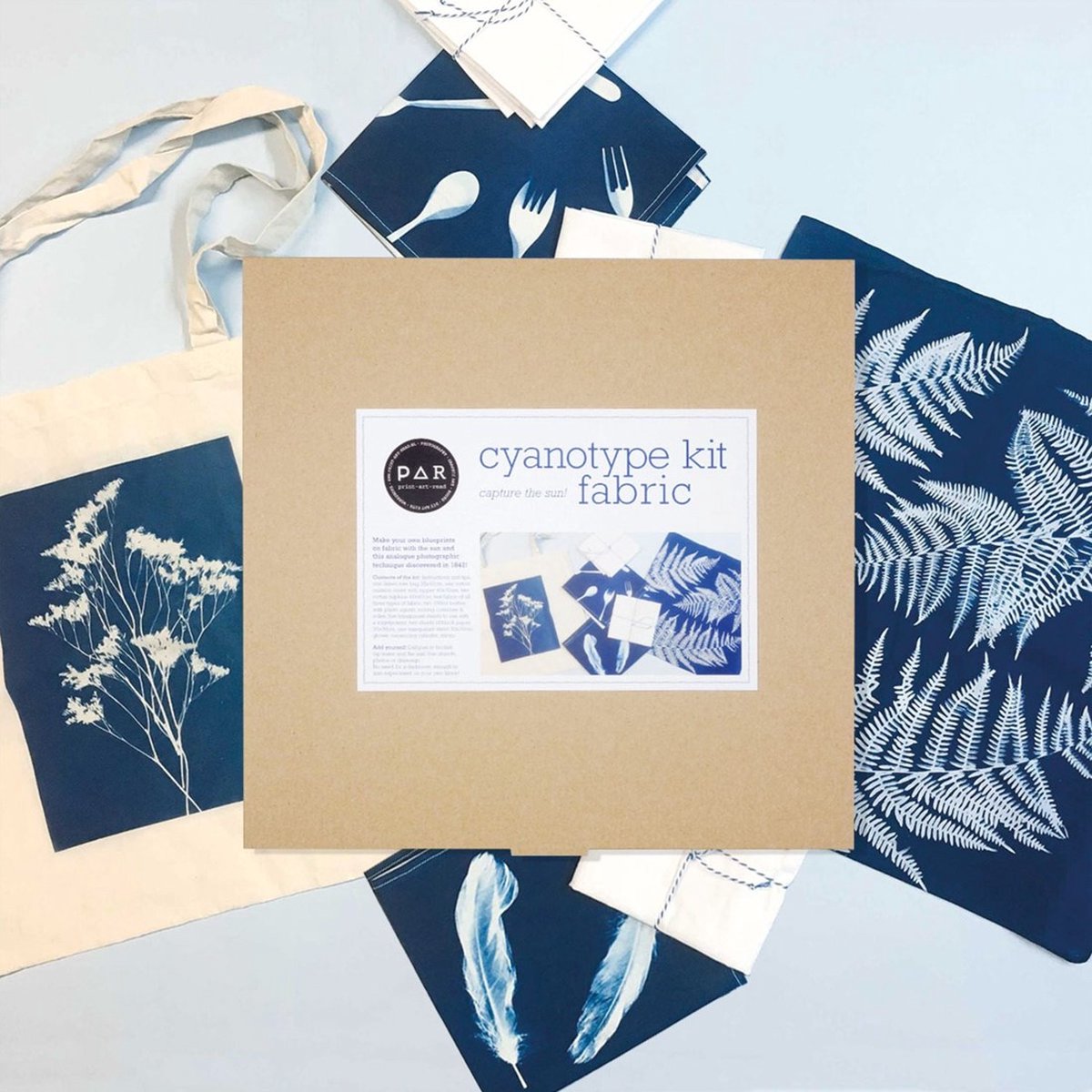 PAR PAR Cyanotype kit Textiel.