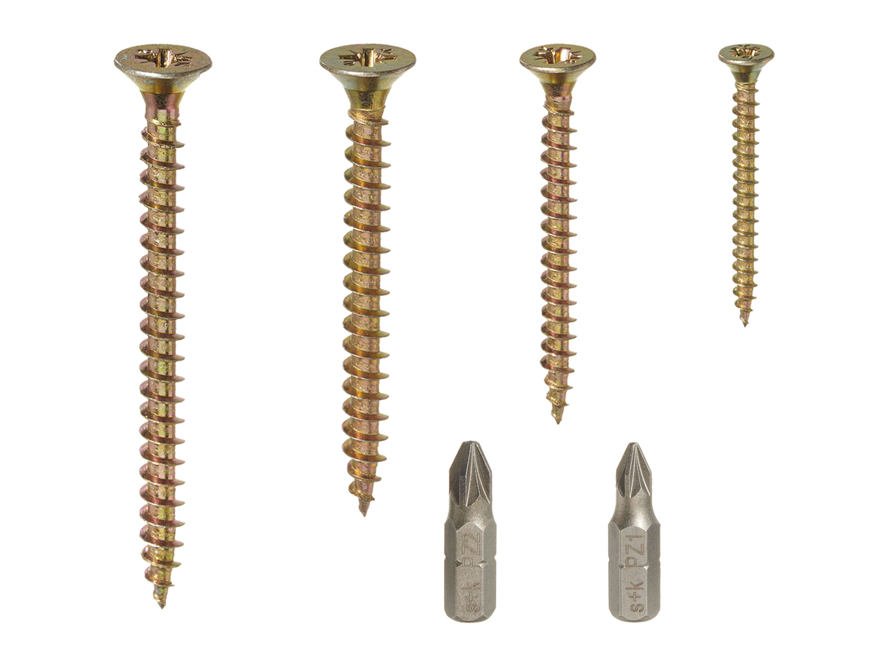 PARKSIDE Spaanplaatschroeven / pluggen / spijkerassortiment (Spaanplaatschroeven (420-delig))