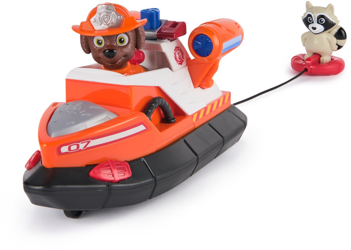 PAW Patrol - Brandweerredding - Zumas brandweerboot - speelgoedvoertuig met speelfiguur
