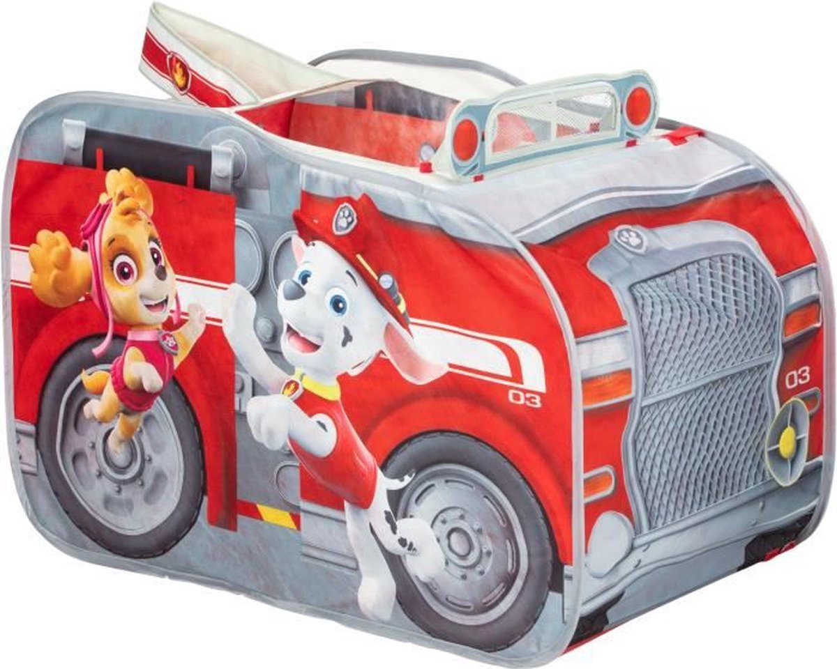 Paw Patrol - Marcus brandweerwagen pop-up speeltent