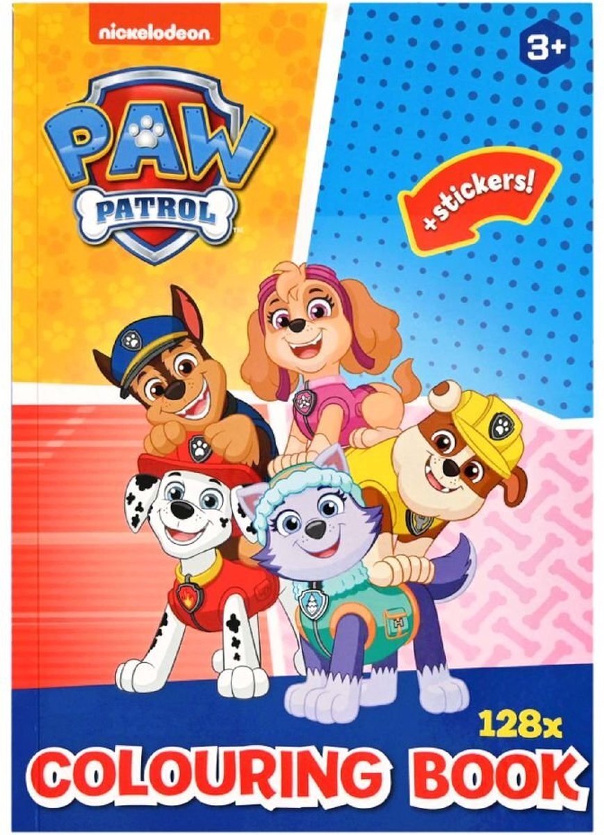 Paw Patrol Kleurboek Assorti
